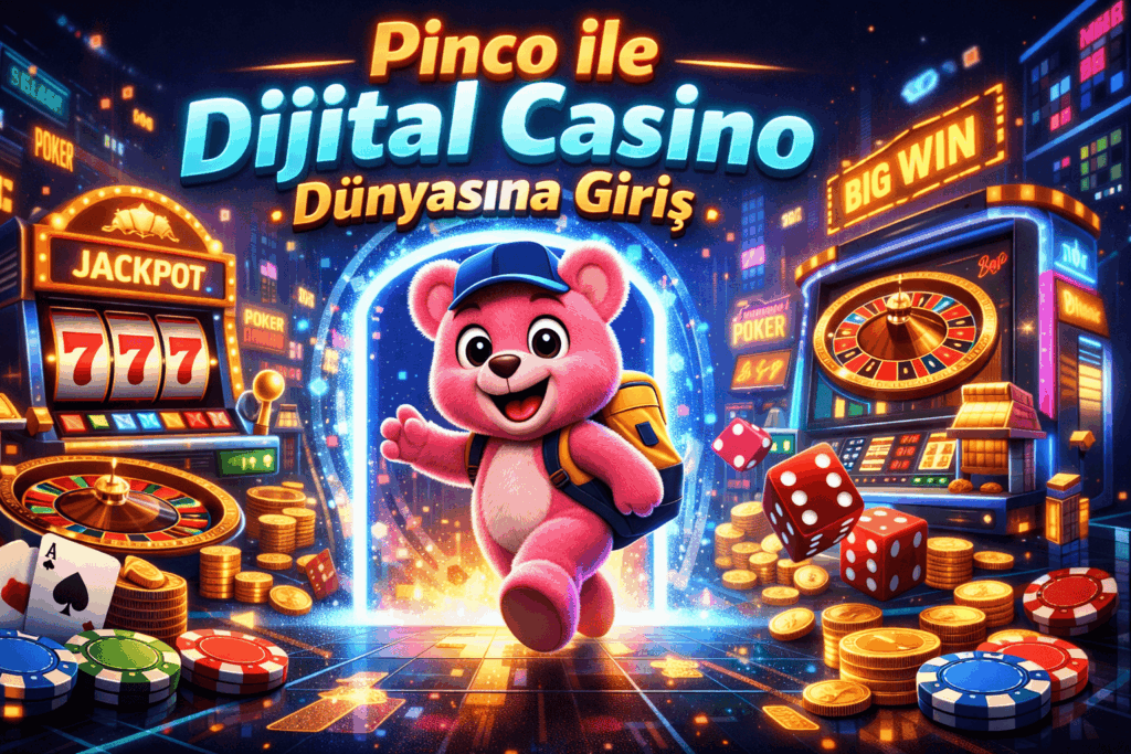 Pinco ile dijital casino dünyasına giriş